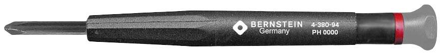 Bernstein Tools for Electronics 4-380-94 4-380-94 Kreuzschlitz-Schraubendreher Klingenlänge: 17 mm
