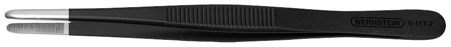 Bernstein Tools for Electronics 5-117-7-13 ESD Pinzette 40 Flach-rund 145 mm