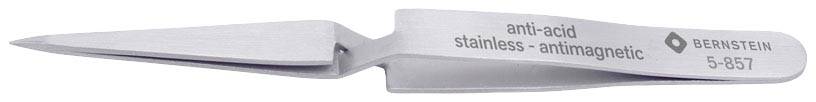 Bernstein Tools for Electronics 5-857 Universalpinzette 31 Flach, gebogen 125mm