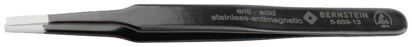 Bernstein Tools for Electronics 5-859-13 ESD Pinzette F Eckig 125mm
