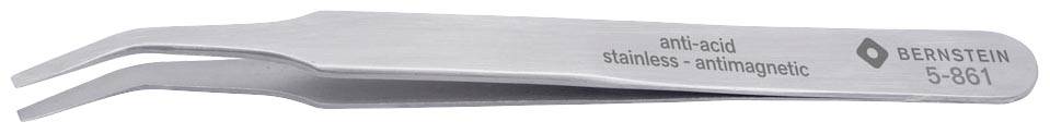 Bernstein Tools for Electronics 5-861 Universalpinzette FB Flach-eckig, gebogen 30° 120mm