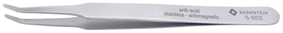 Bernstein Tools for Electronics 5-862 Universalpinzette 2ac Flach-rund, gebogen 30° 125 mm
