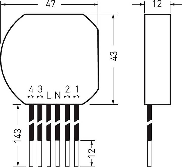 Trilux Lichtregelsystemkomponente LiveLink RC UbisysC4