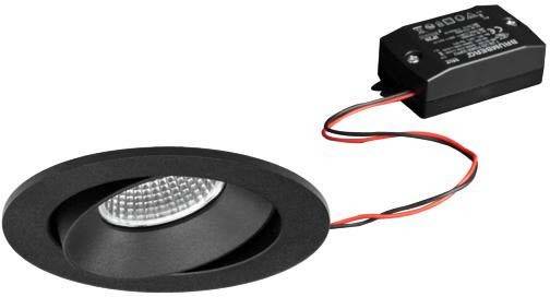 Brumberg 38379183 38379183 LED-Einbauleuchte LED 7W Schwarz