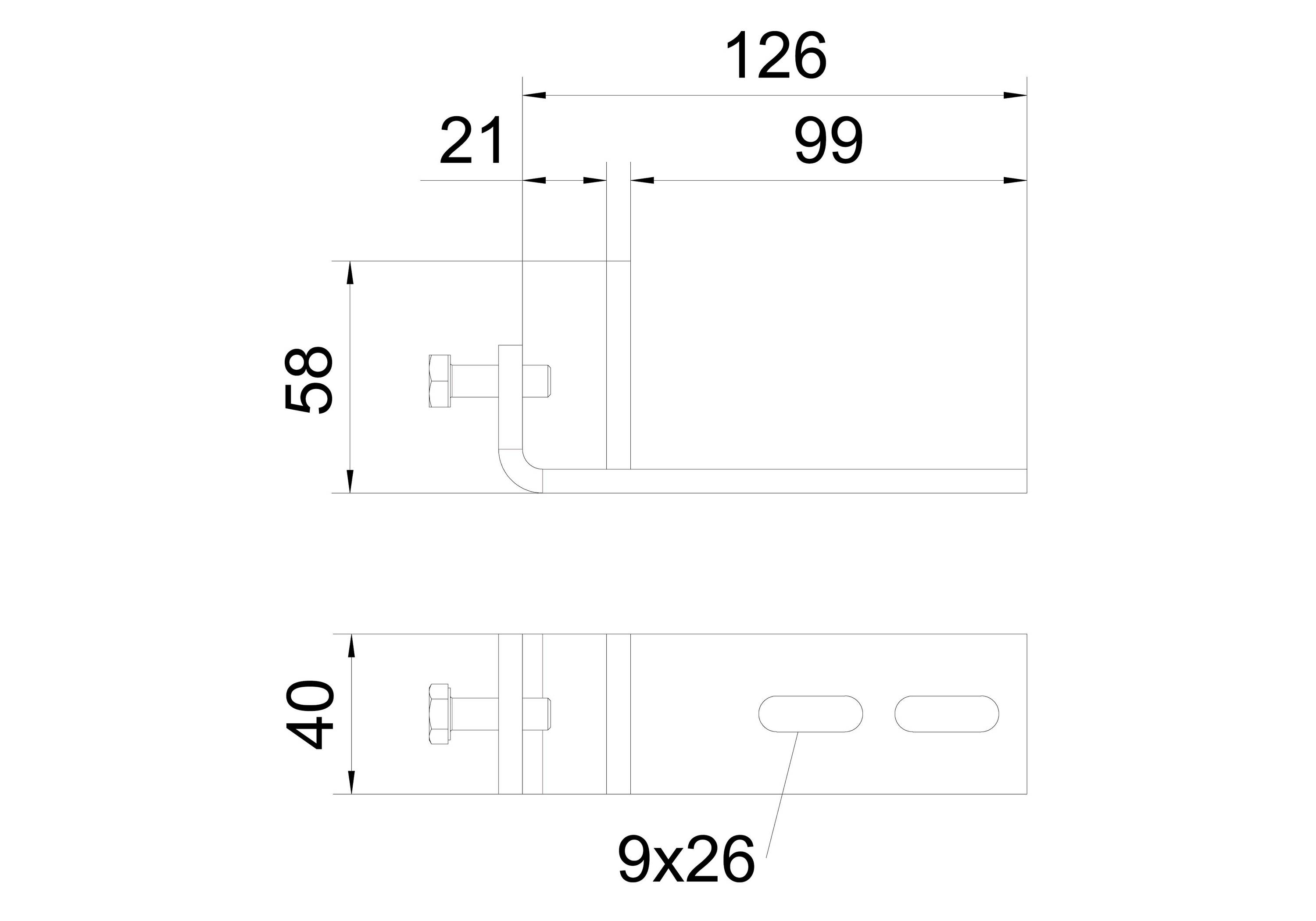 OBO Bettermann 6479429 Klemmbefestigung 25St.