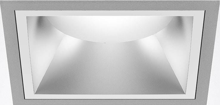 Trilux 9002034444 SNS QC7 #9002034444 LED-Einbauleuchte LED ohne 24W Silber