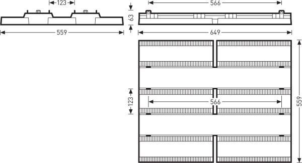 Trilux Mirona Fit #6821551 6821551 LED-Hallenstrahler LED ohne 240W Weiß