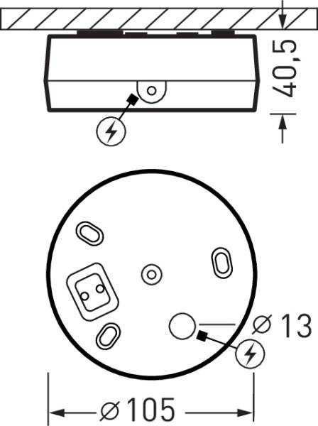 Trilux LiveLink Sensor Sensor CO2 AP R 01