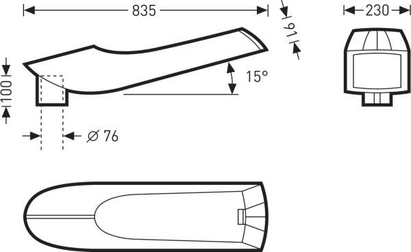 Trilux Viatana-AB #6527240 6527240 LED-Aufsatzleuchte LED ohne 25 W Anthrazit
