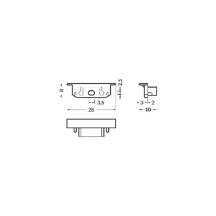 Brumberg 53164080 Endkappen-Set 1 St.