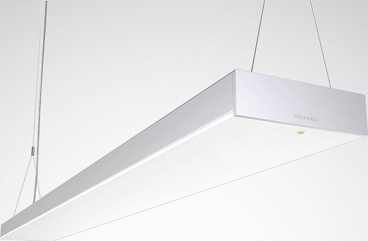 Trilux 7749251 Opendo H1-L #7749251 LED-Lichtbandleuchte 44W LED Silber 1St.