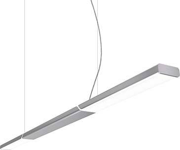 Trilux PareliaAct #7009762 7009762 LED-Pendelleuchte LED ohne 89W Silber