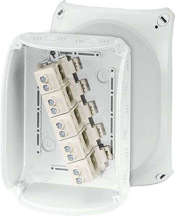 Hensel 62000067 Abzweigkasten (L x B x H) 210 x 155 x 92 mm Grau IP66/IP67 1 St.