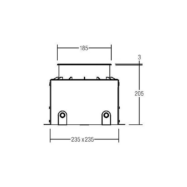 Brumberg 14662223 14662223 Bodeneinbauleuchte LED 13.3 W Edelstahl