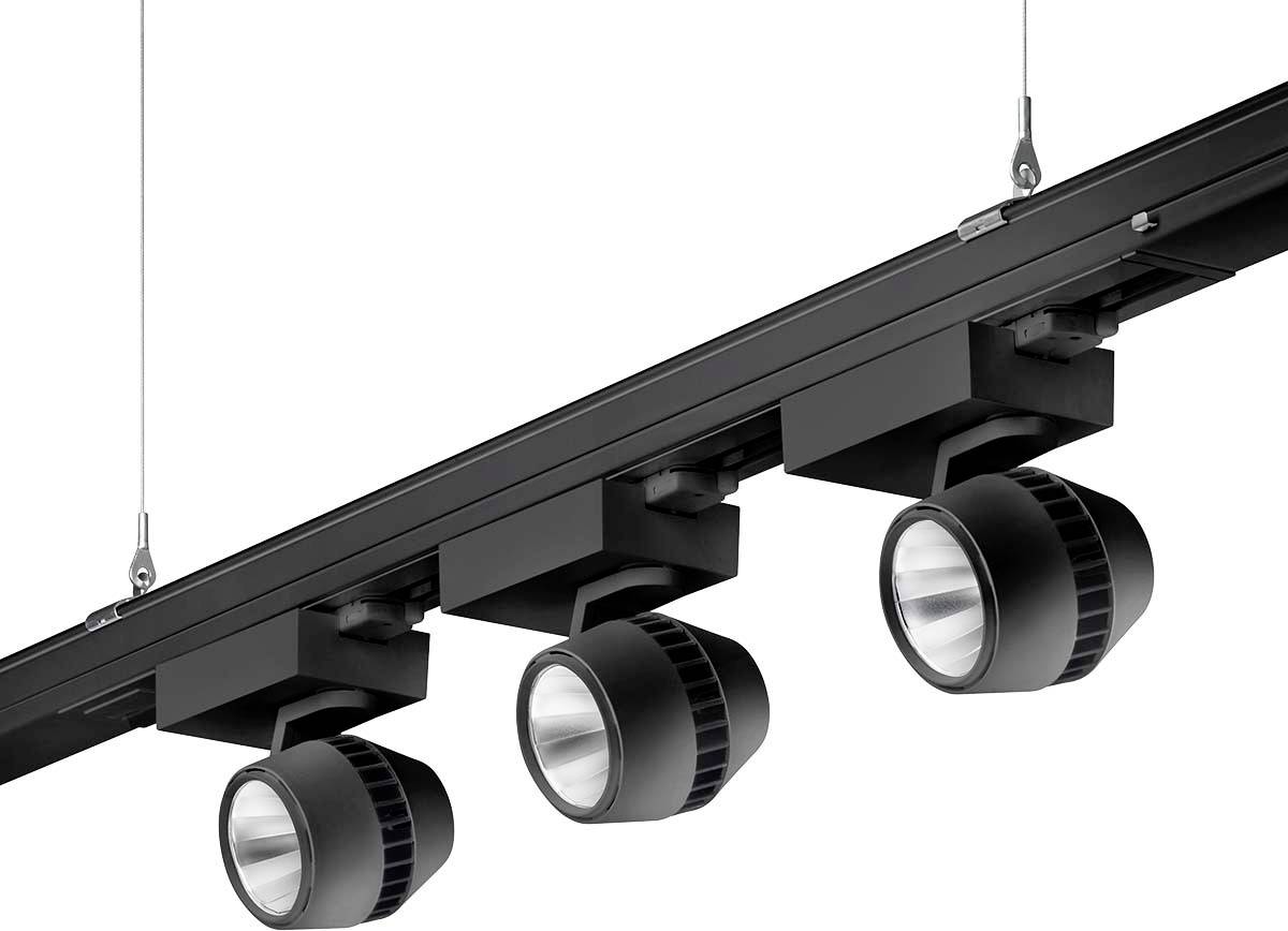 Trilux 7284000 7650 3PHDALI#7284000 Hochvolt-Schienensystem-Komponente Schwarz