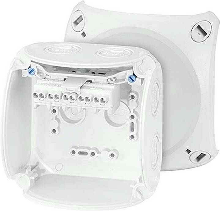 Hensel 62000047 Abzweigkasten (L x B x H) 104 x 104 x 70mm Grau IP66/IP67 5St.