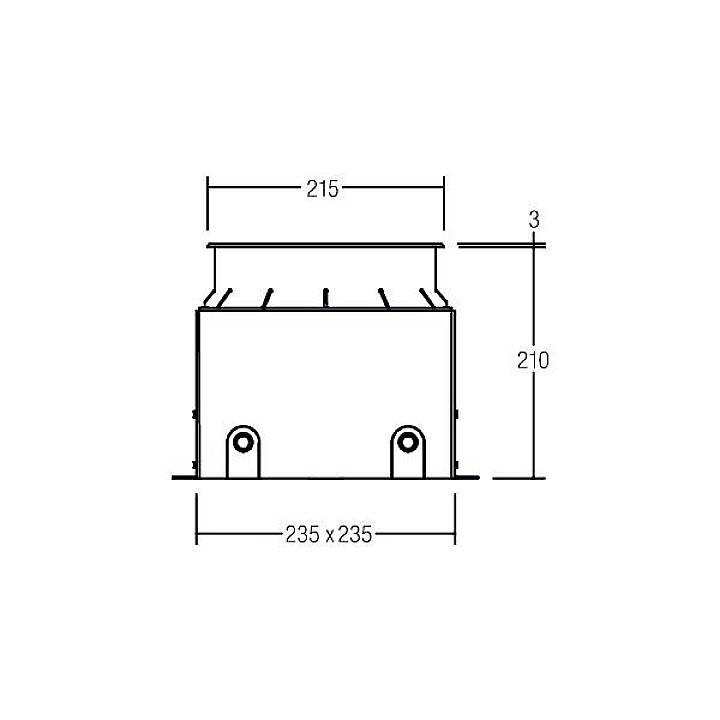 Brumberg 14664223 14664223 Bodeneinbauleuchte LED 19 W Edelstahl