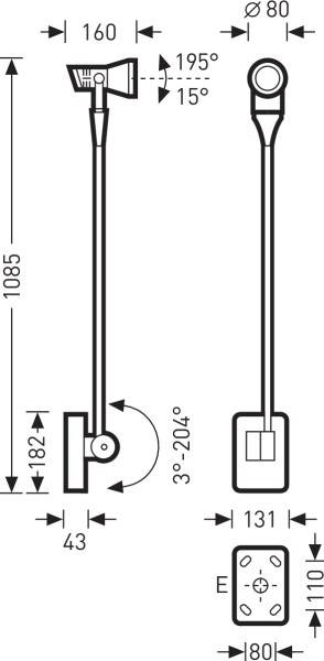 Trilux 7113240 Faciella 08 #7113240 LED-Deckenstrahler LED ohne 6W Anthrazit