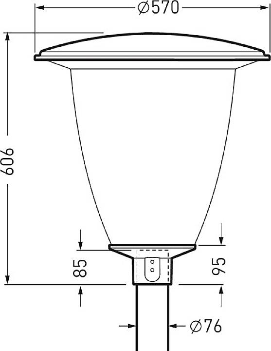 Trilux LTX P-AB2L- #7082440 7082440 LED-Aufsatzleuchte LED ohne 11.5W Anthrazit