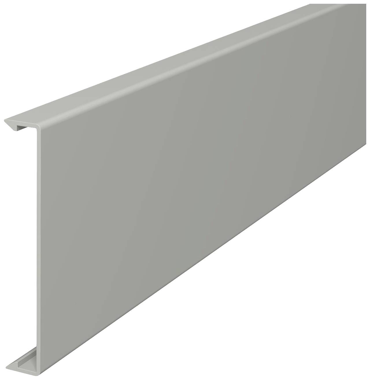 Ein einzelner, grauer I-Träger in der Seitenansicht.