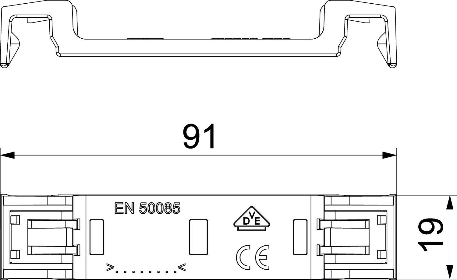 OBO Bettermann 6132799 Klammer 50St.