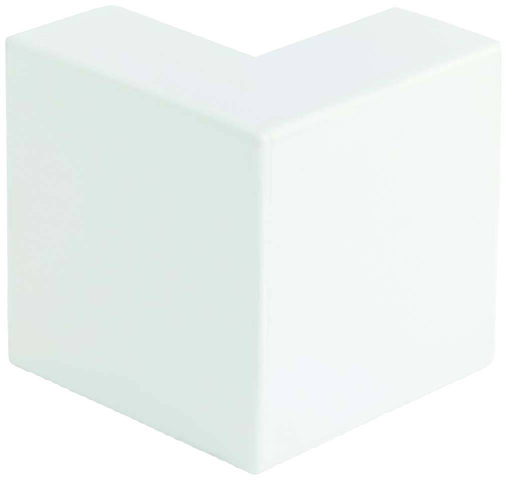OBO Bettermann 6131386 Außeneck (B x H) 42mm x 42mm 10 St. Weiß