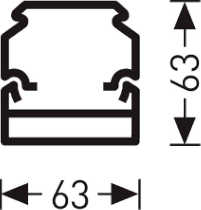 Trilux 7056040 7640ALED4000-840ET03 LED-Geräteträger 31 W LED Silber 1 St.