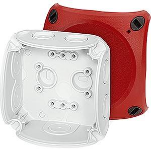 Hensel 62000035 Abzweigkasten (L x B x H) 93 x 93 x 62 mm Rot IP66 1 St.
