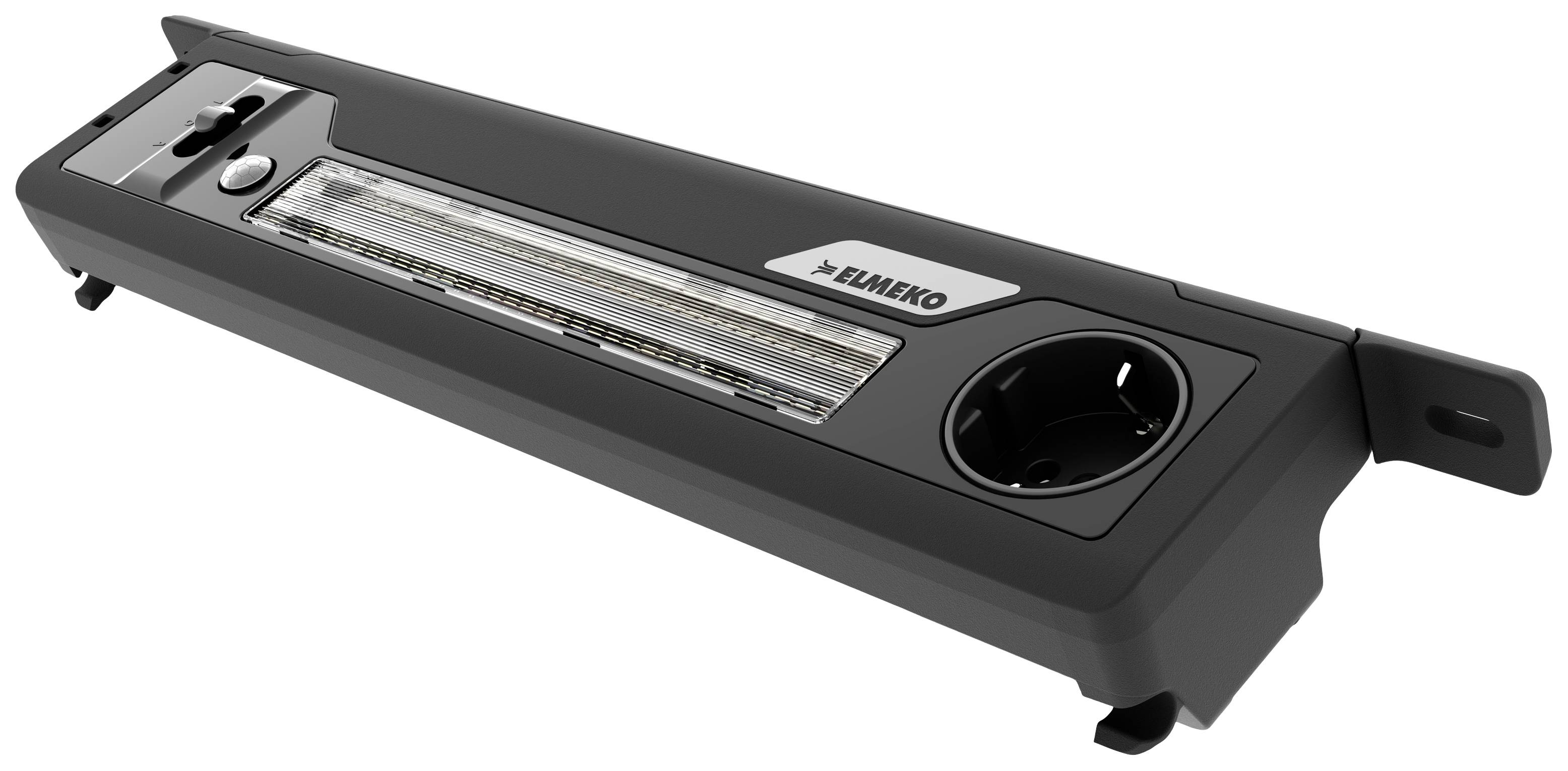 Elmeko LED-Leuchte LMX-360-B, 100-240V AC, 11W Schwarz 11W 1400lm (L x B x H) 55 x 402 x 77mm 1St.