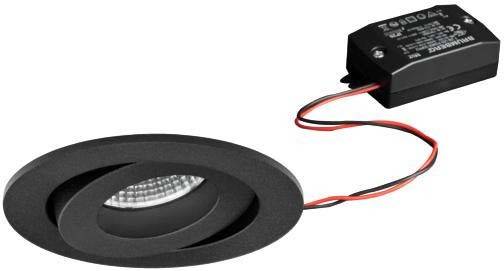 Brumberg 38377183 38377183 LED-Einbauleuchte LED 7W Schwarz