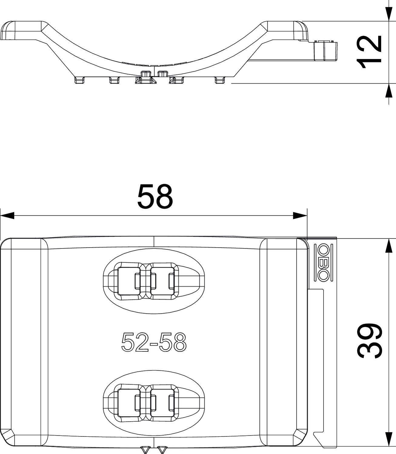 OBO Bettermann 1198058 Gegenwanne