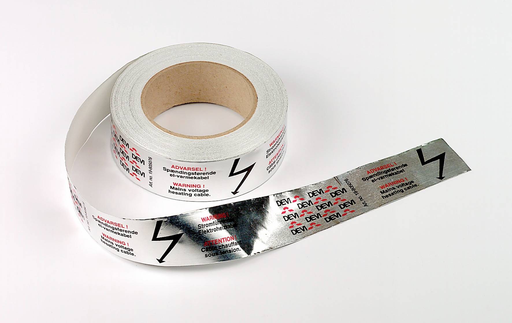 Danfoss 19-805078 19805078 Aluminium-Klebeband Silber (L x B) 25m x 25mm 25m