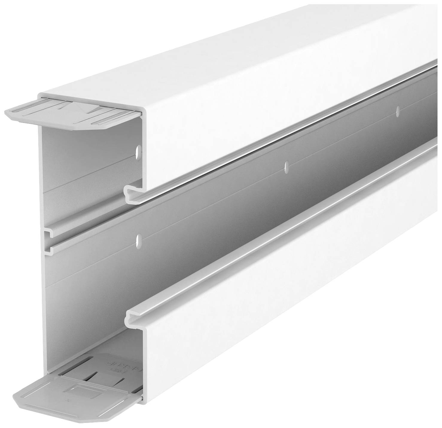 OBO Bettermann 6114300 Brüstungskanal (L x B) 2000mm x 170mm 1 St. Weiß