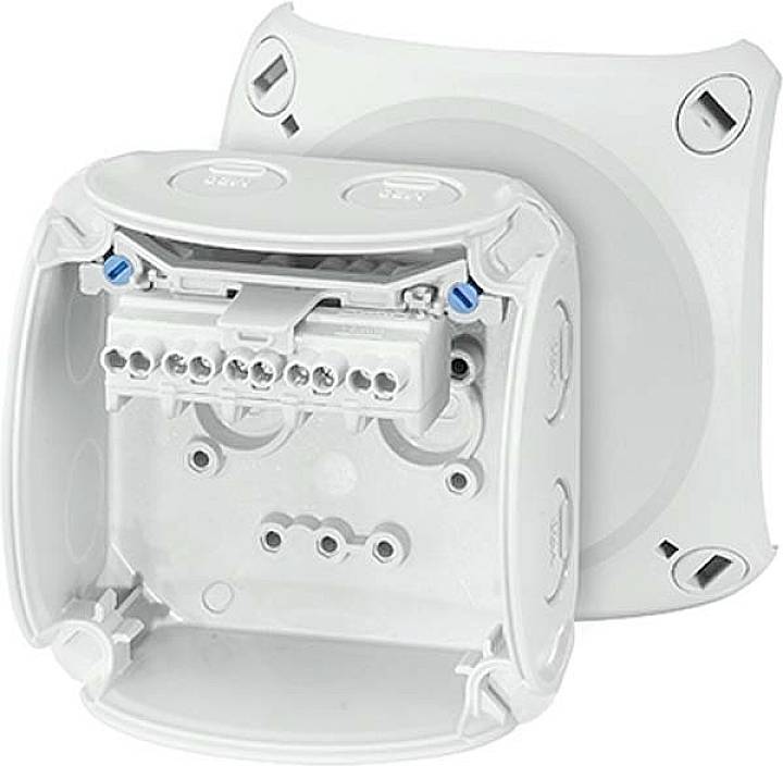 Hensel 62000043 Abzweigkasten (L x B x H) 93 x 93 x 62mm Grau IP66/IP67 1St.