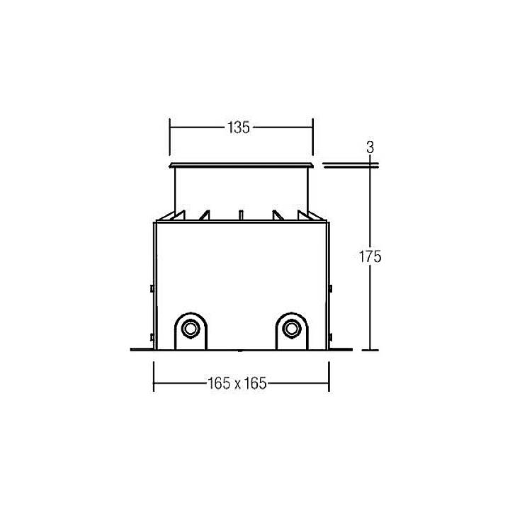 Brumberg 14660223 14660223 Bodeneinbauleuchte LED 8 W Edelstahl