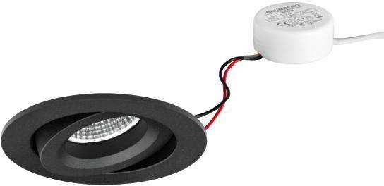 Brumberg 40378183 40378183 LED-Einbauleuchte LED 7W Schwarz