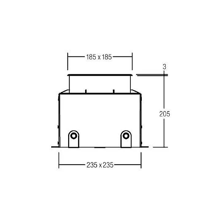 Brumberg 14672223 14672223 Bodeneinbauleuchte LED 13 W Edelstahl