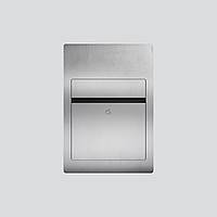 Siedle 210010195-00 BK-1 Briefkasten Stahl nicht rostend Silber
