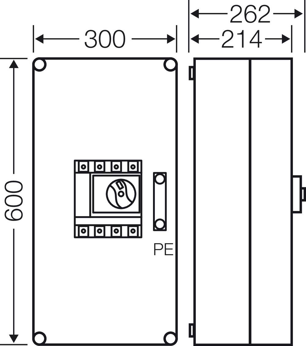 Hensel Mi 7441 Lasttrennschalter 690V 1St.