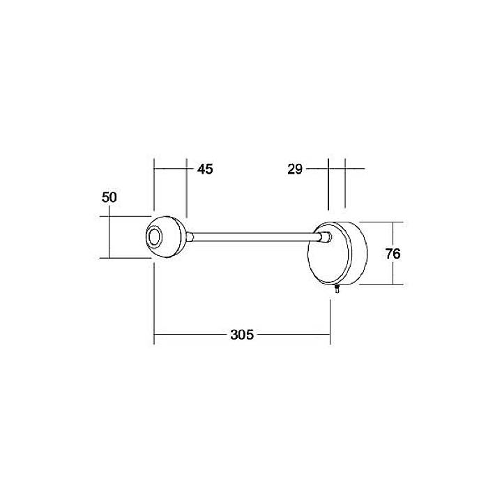 Brumberg 10191073 10191073 LED-Wandleuchte 4.2W LED