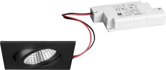 Brumberg 39355083 39355083 LED-Einbauleuchte LED 6W Schwarz