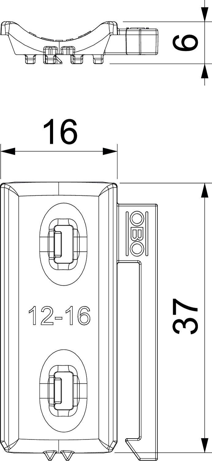 OBO Bettermann 1198016 Gegenwanne