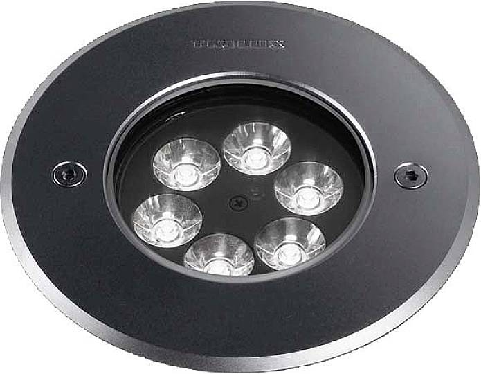 Trilux 8511 RMS1L #6489840 6489840 Bodeneinbauleuchte ohne LED 11W Schwarz