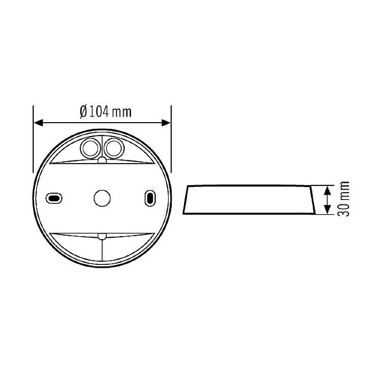 ESYLUX EP10426940 Aufputzdose Schwarz