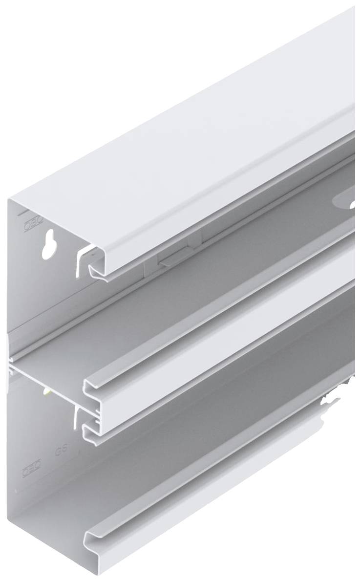 OBO Bettermann 6278400 Brüstungskanal (L x B) 2000mm x 210mm 1 St. Weiß