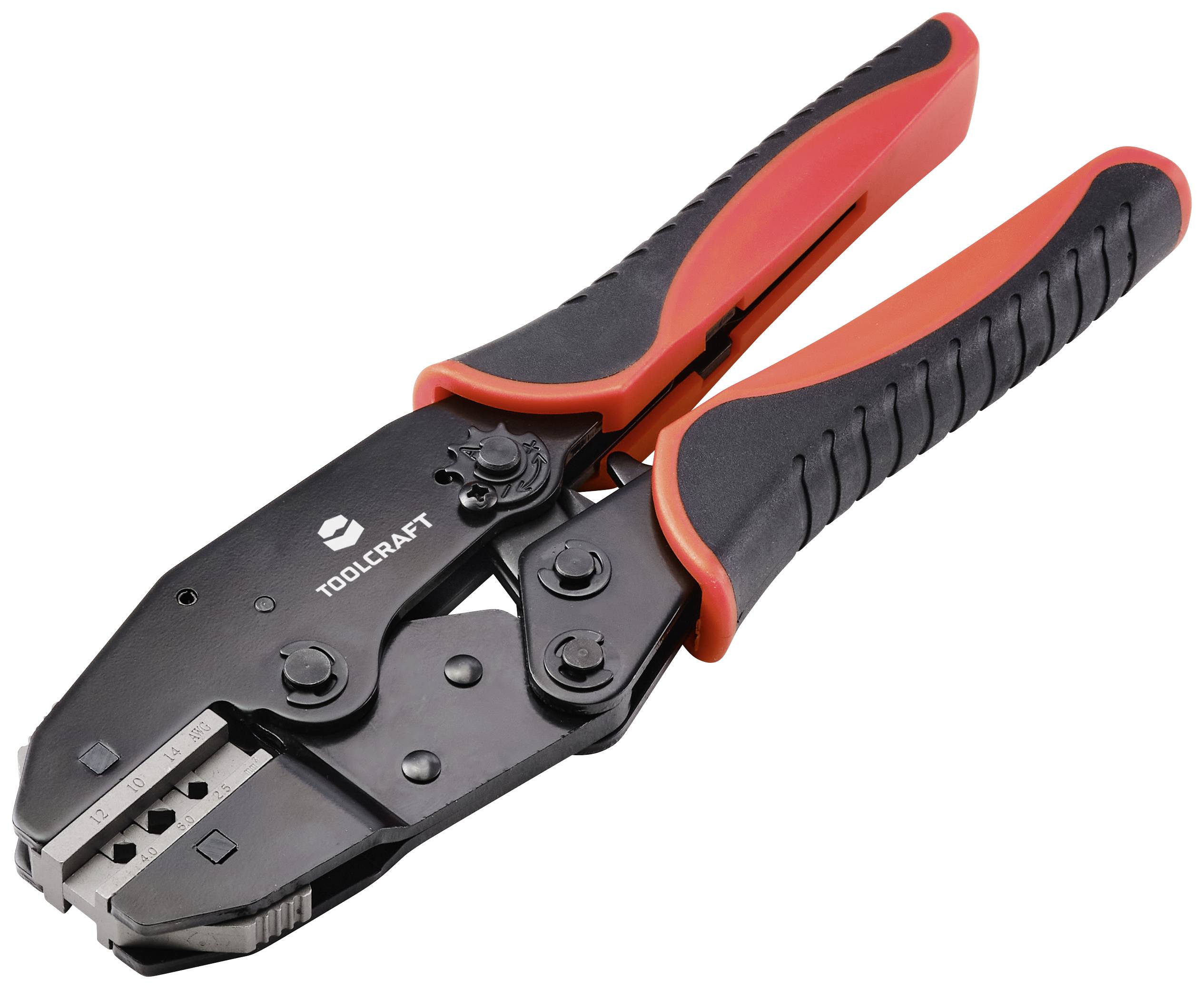 TOOLCRAFT TO-7827786 Crimpzangen-Set 280 mm Inkl. Crimpsortiment mit Koffer 1 Set
