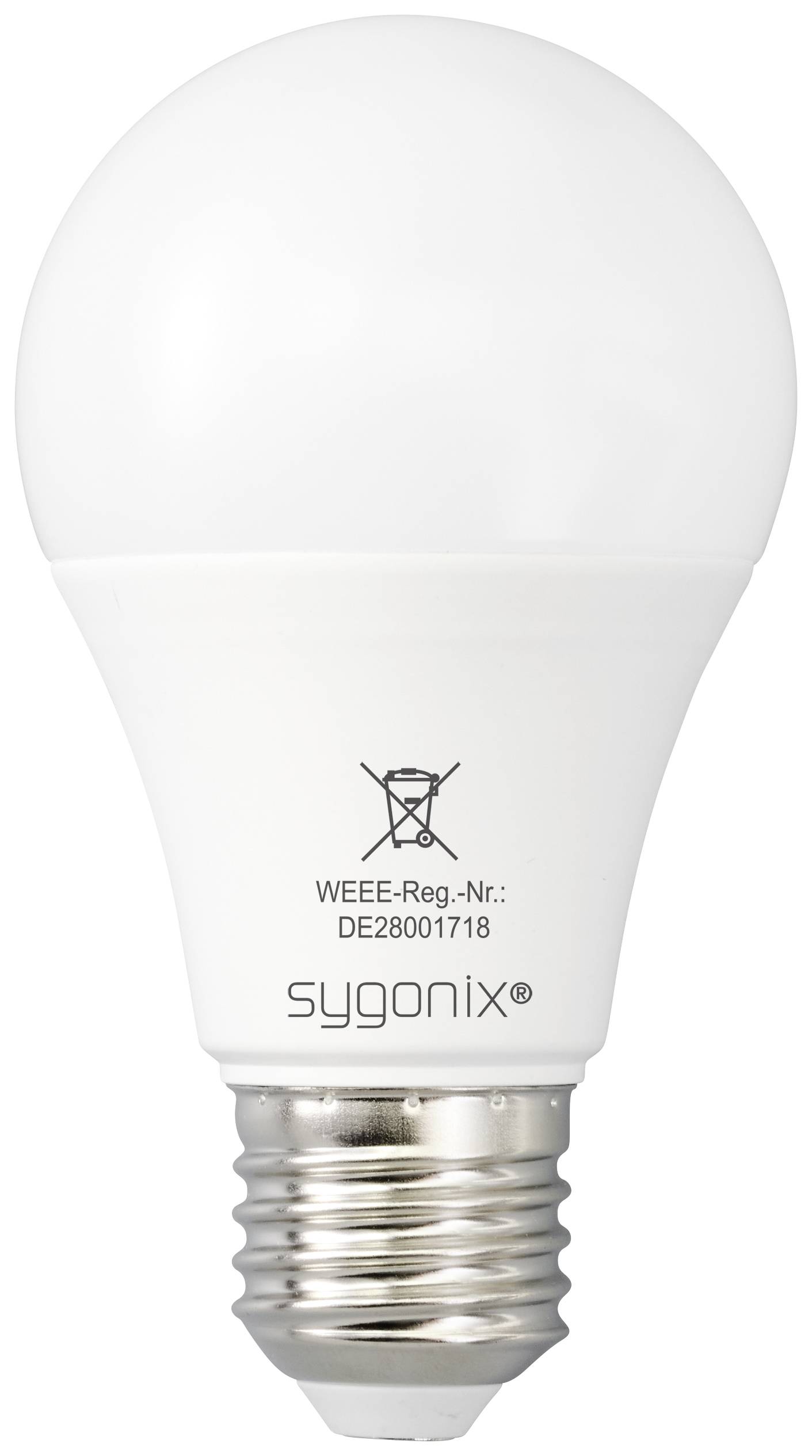 Sygonix LED-Leuchtmittel EEK: F (A - G) SY-5218532 E27 9W Warmweiß bis Neutralweiß