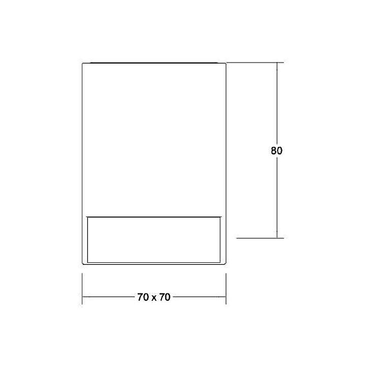 Brumberg 60115103 60115103 LED-Deckenleuchte LED 10W Grau