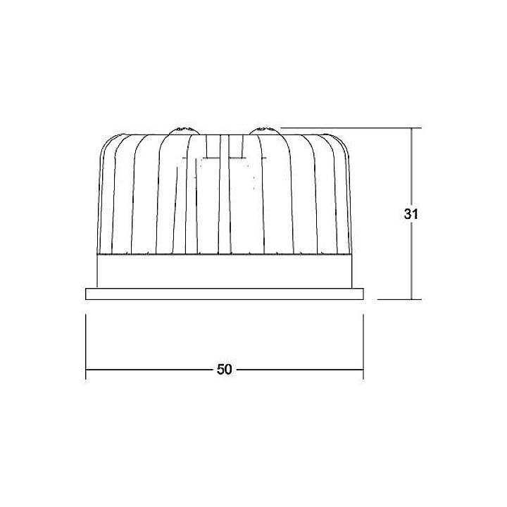 Brumberg 12920003 LED (Ø) 50 mm 1 St.