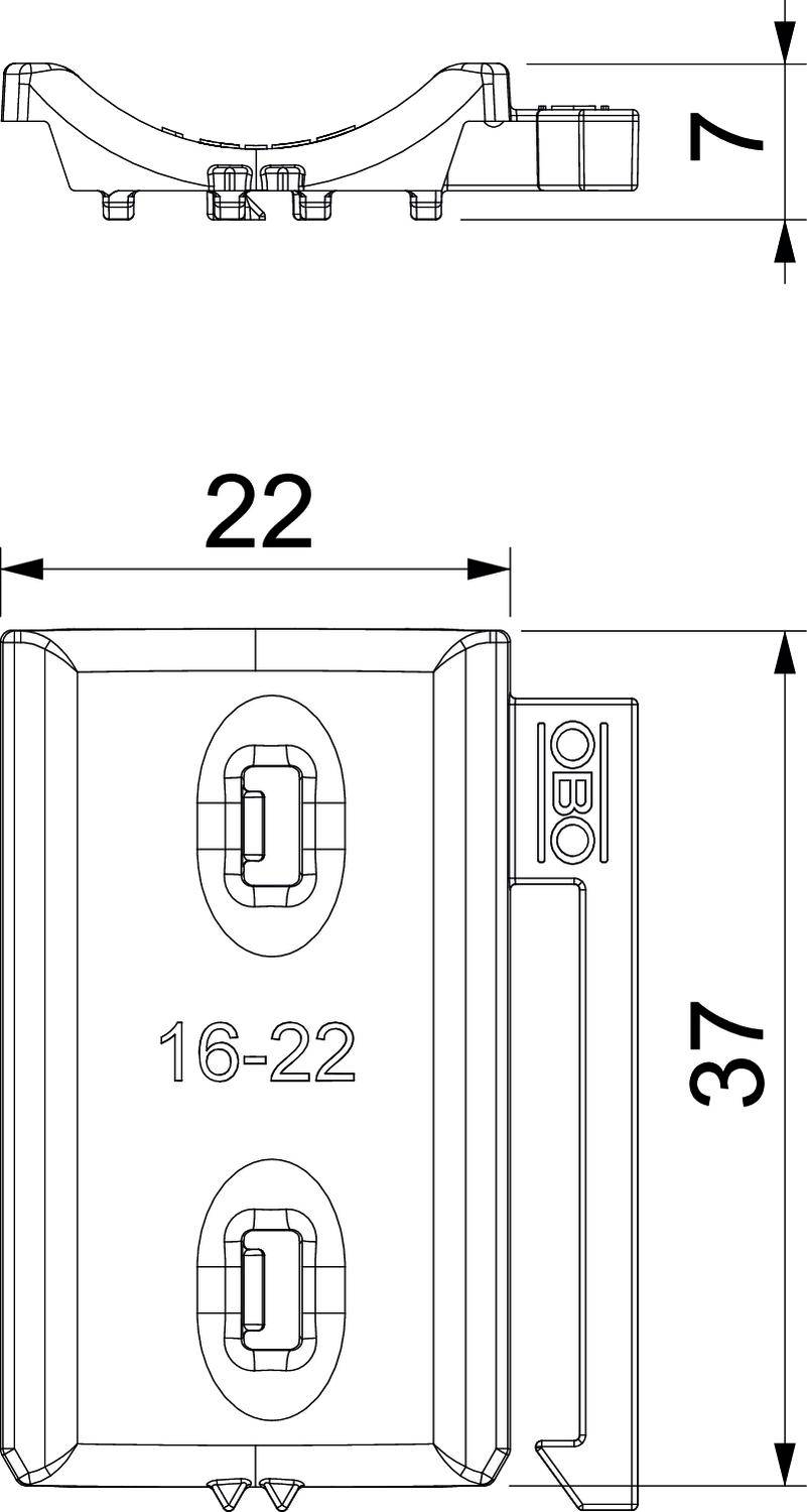 OBO Bettermann 1198022 Gegenwanne
